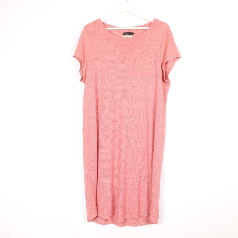 PrAna Striped T-Shirt Dress
